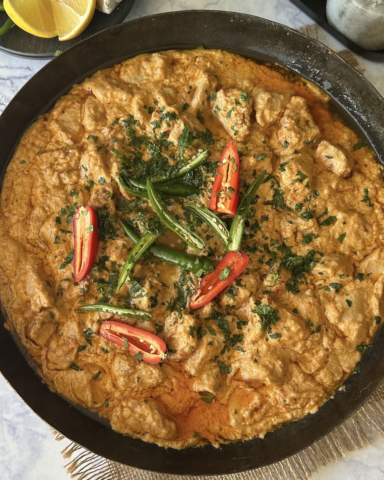 Chicken Malai Karahi